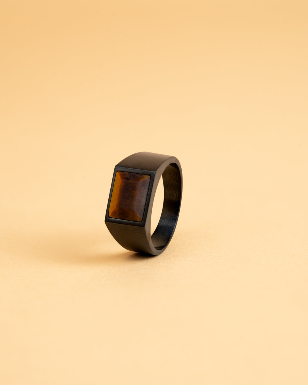 Black tiger eye ring discount