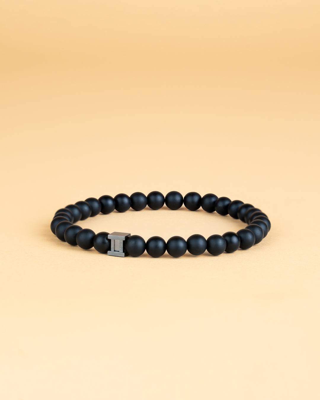 Bracelet with 6mm Matte Agate stone