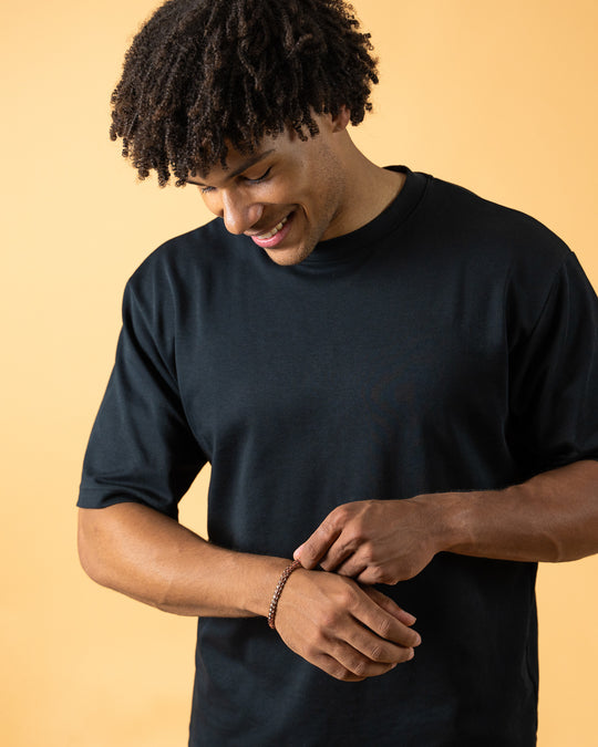 5mm foxtail bracelet in stainless steel with bronze plated finish