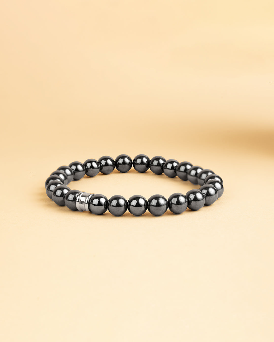 Bracelet with 8mm Hematite beads – Gemini Official