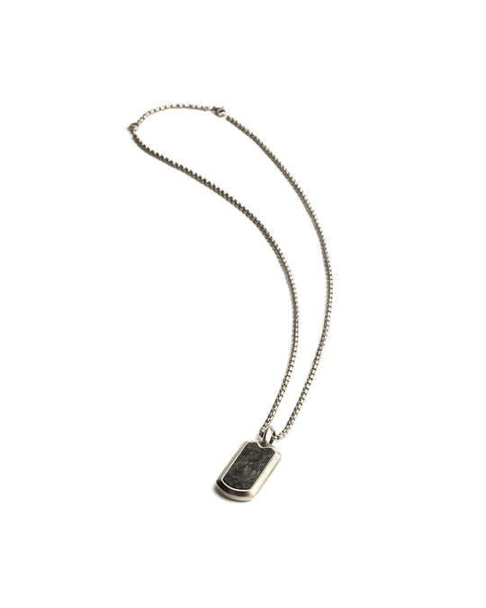 Volledige titanium halsketting met Carbon