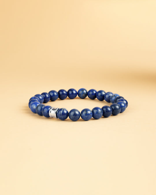 8mm Bracelet with Lapis Lazuli stone