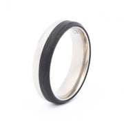 6mm Titanium and Carbon ring