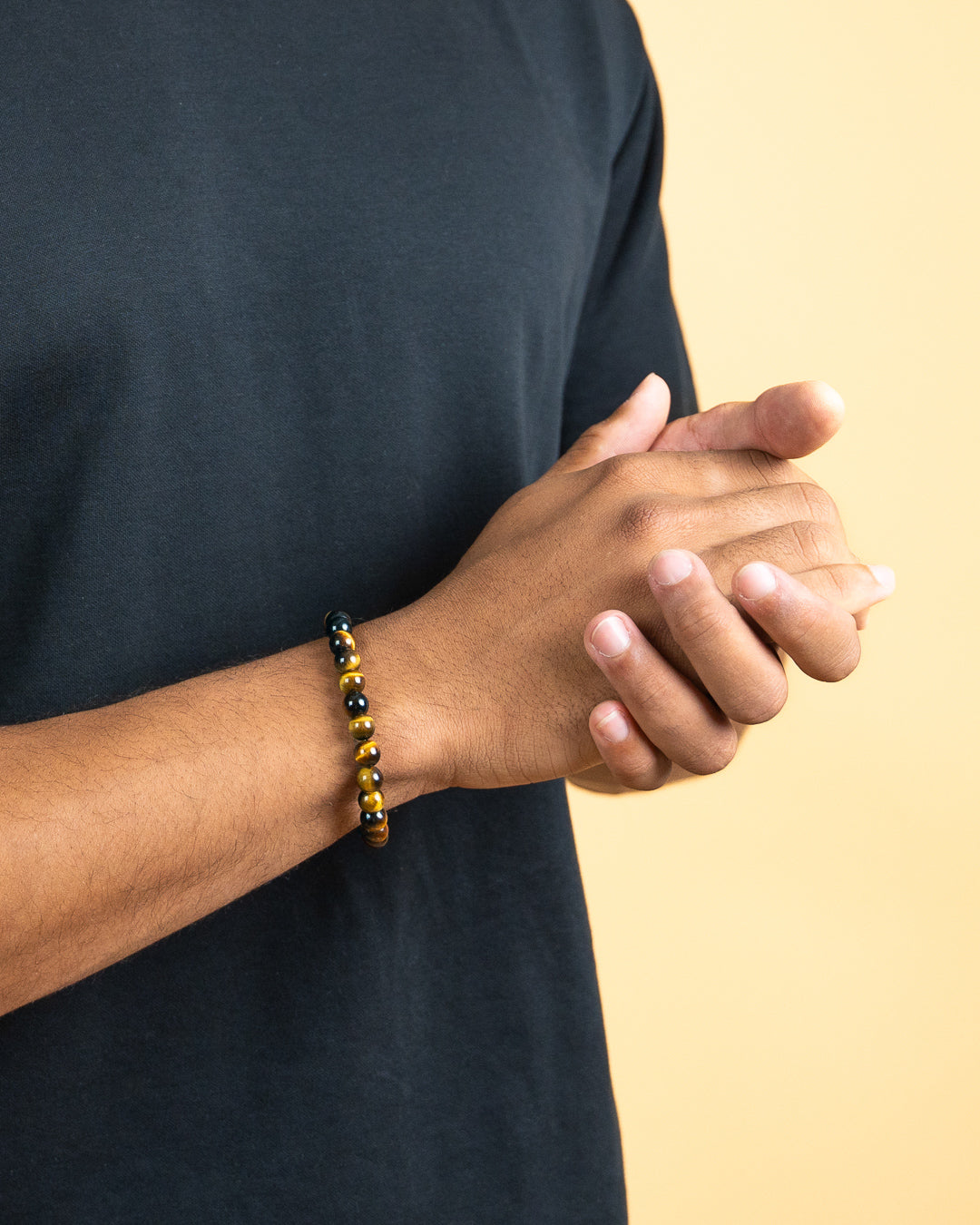 Unser Bestseller Nr. 1: Armband mit 8 mm Tigerstein