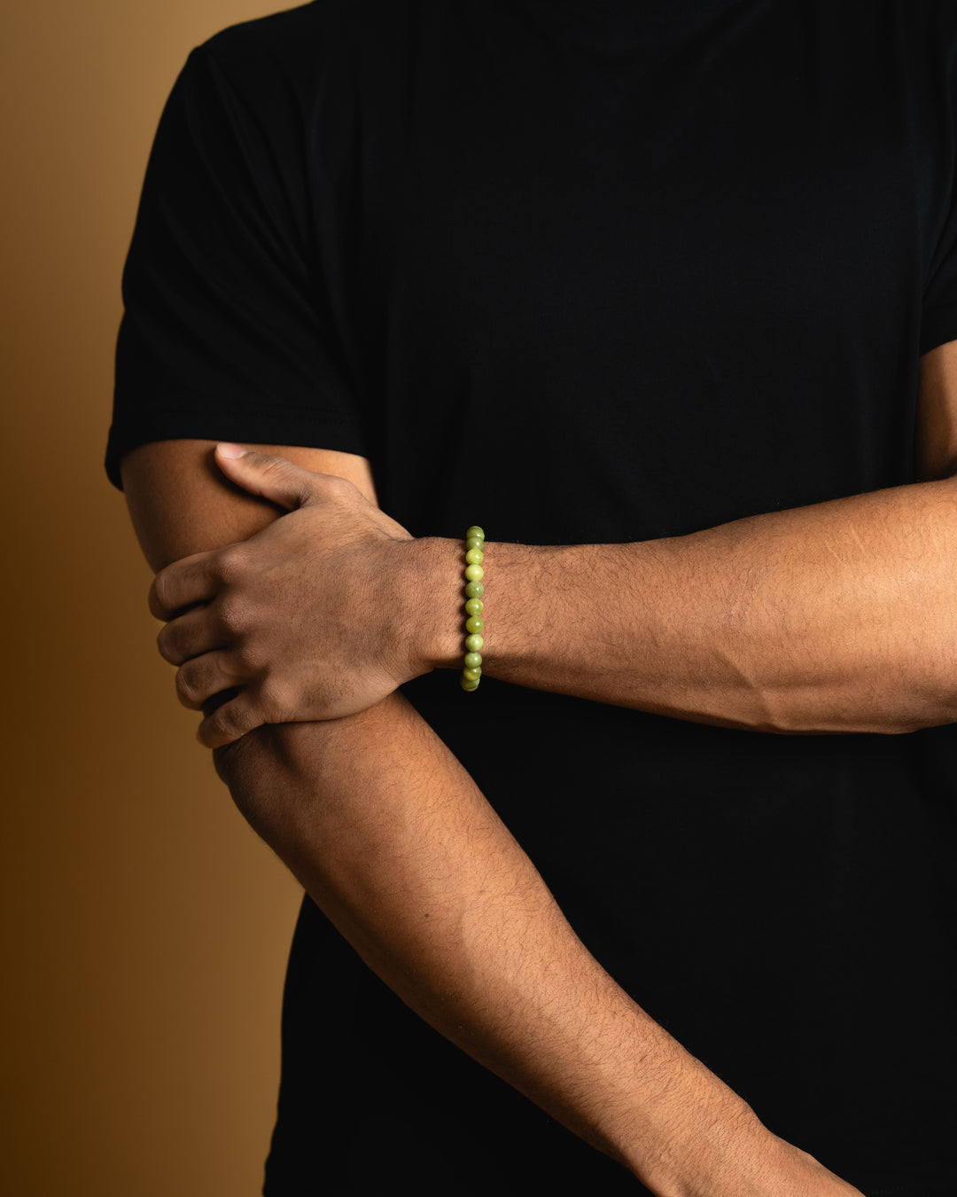 8mm bracelet with Jade stone