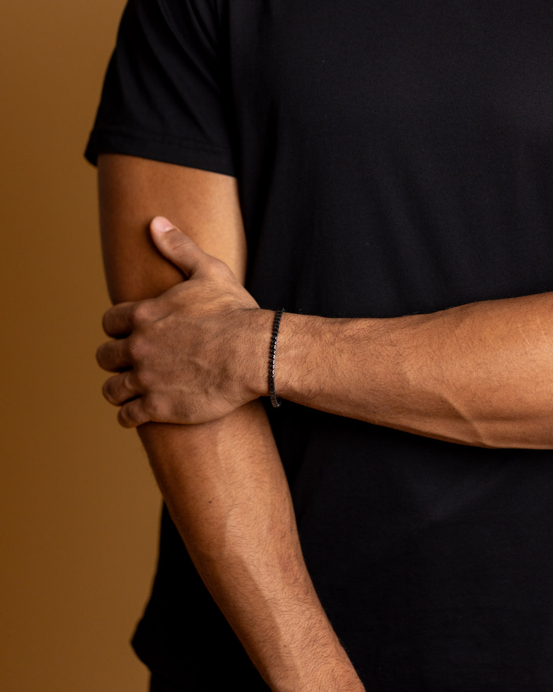 3mm Full Black tennis bracelet