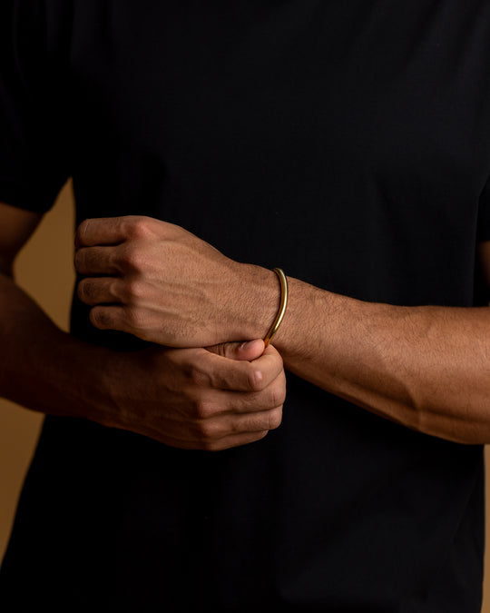 5mm Snake chain bracelet with golden finish