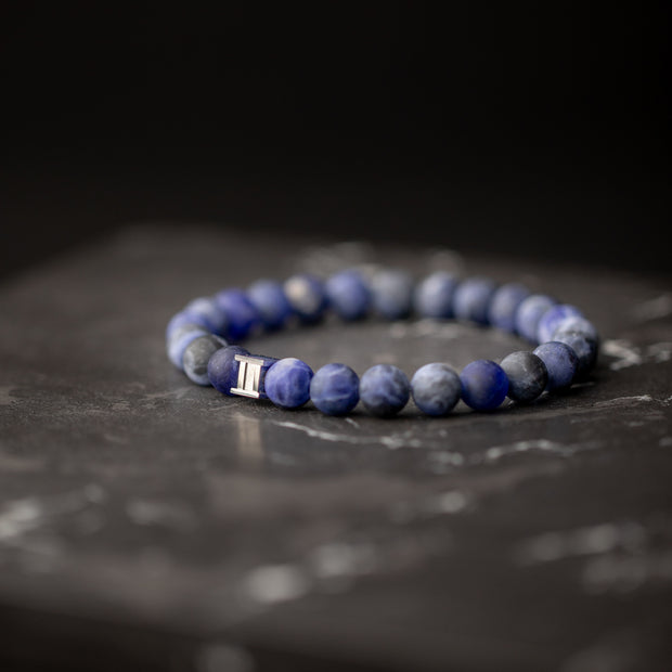 8mm Sodalite Bracelet, Round Sodalite Bracelet, Polished Sodalite Brac –  Moon Mountain Gems