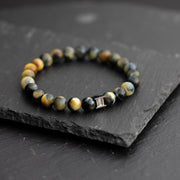 Bracelet with 8mm Tiger Eye stone