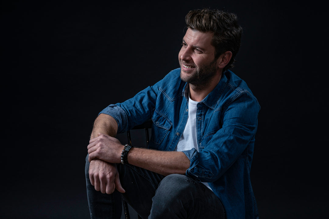 Armband mit 8 mm Achatstein