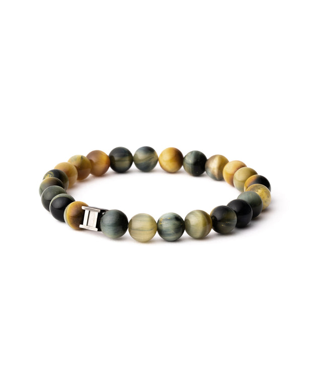 Bracelet with 8mm Tiger Eye stone