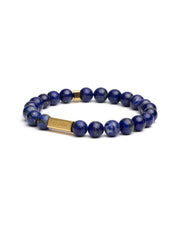 Bracelet 8mm avec pierre Lapis Lazuli
