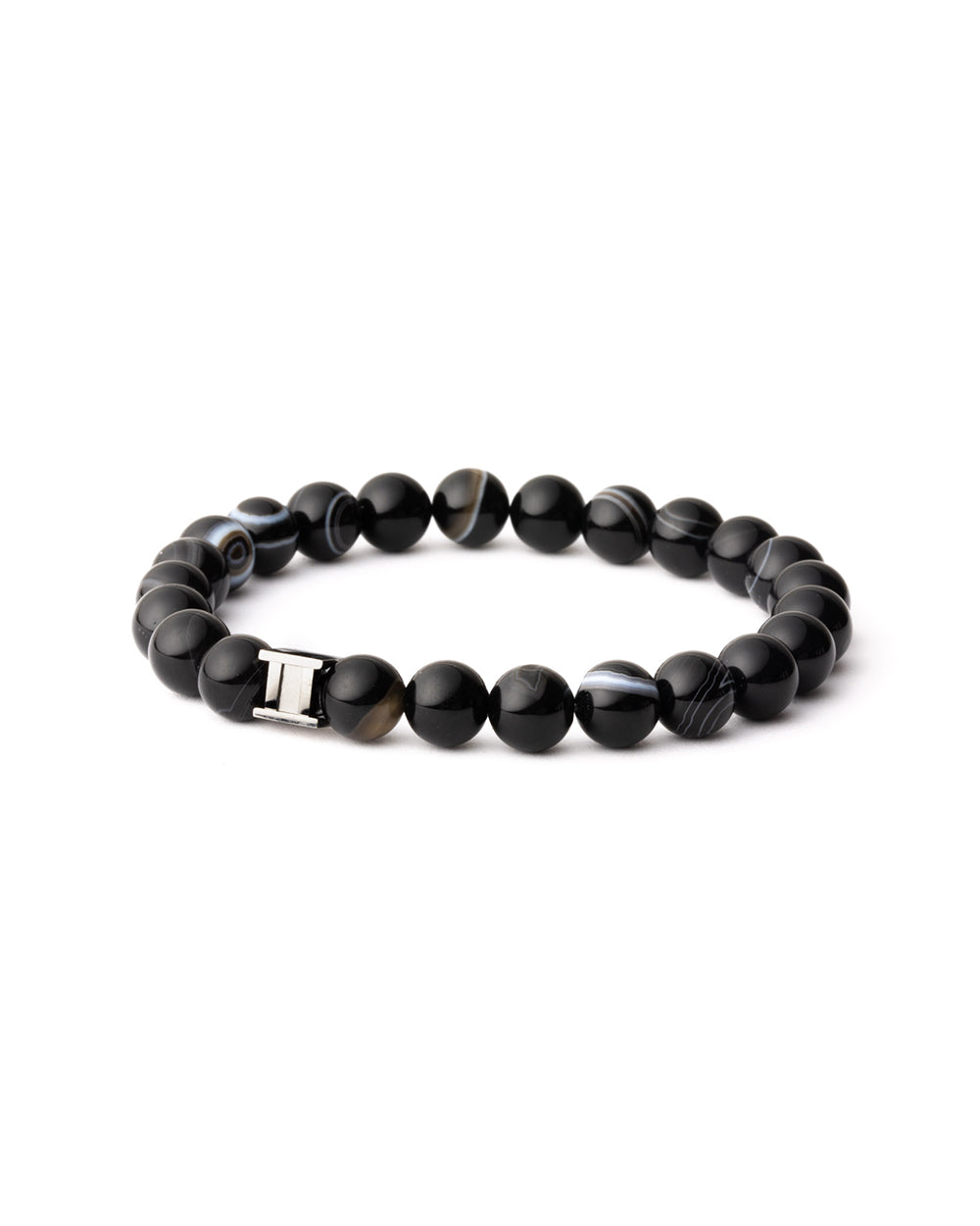 Bracelet with 8mm Agate stone
